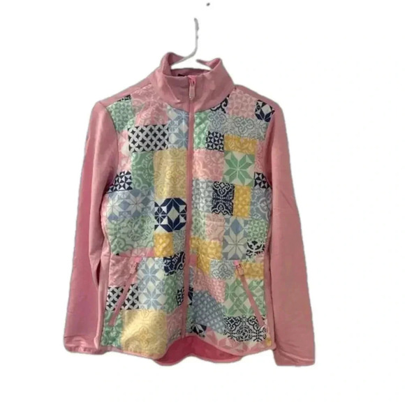 RALPH LAUREN RLX New Small Quilted Women’s Full Zip Jacket Golf - Picture 1 of 9